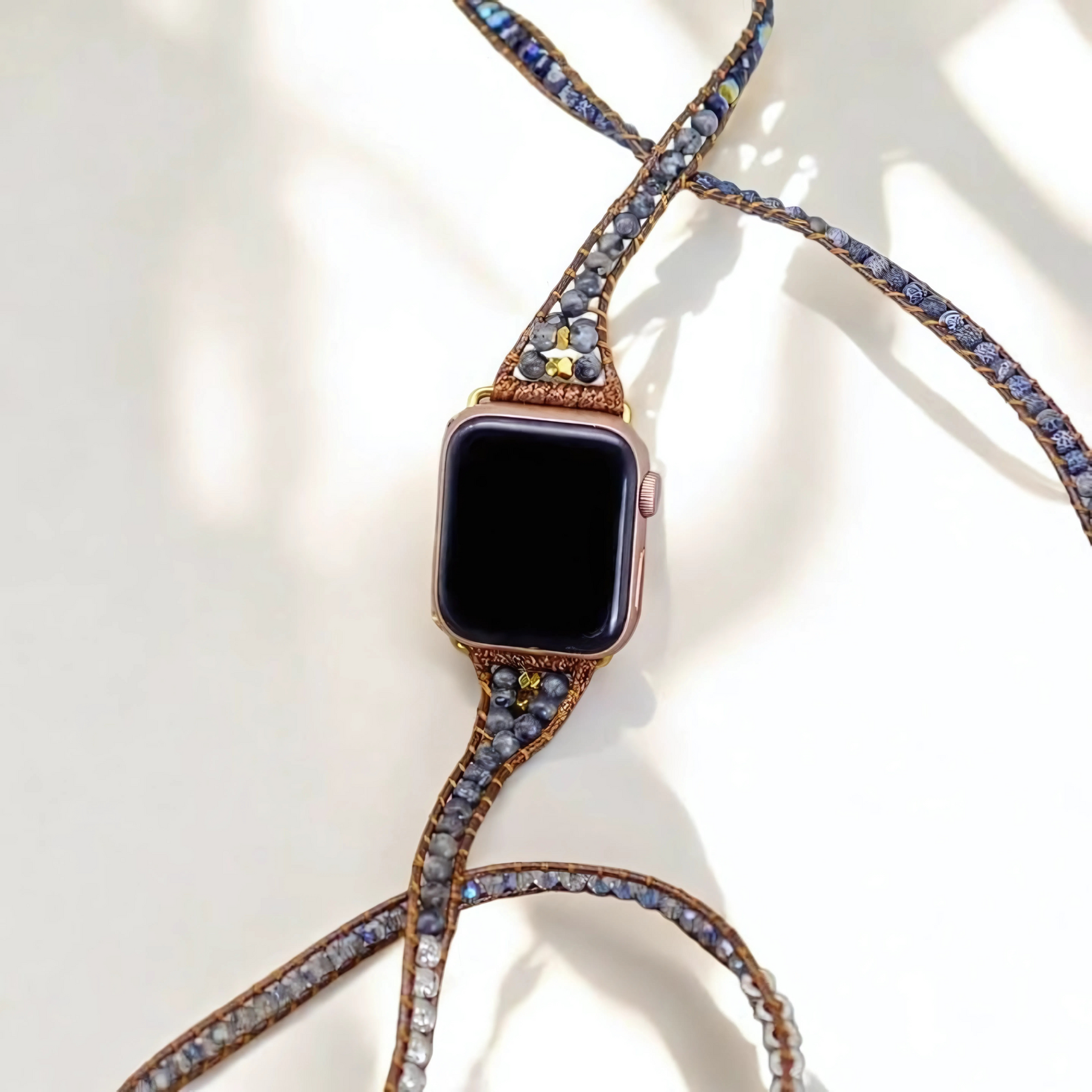 Bracelet Apple Watch Onyx Moonlight