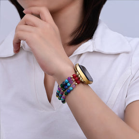 Mystic Pop Stone Stretch Apple Watch Band