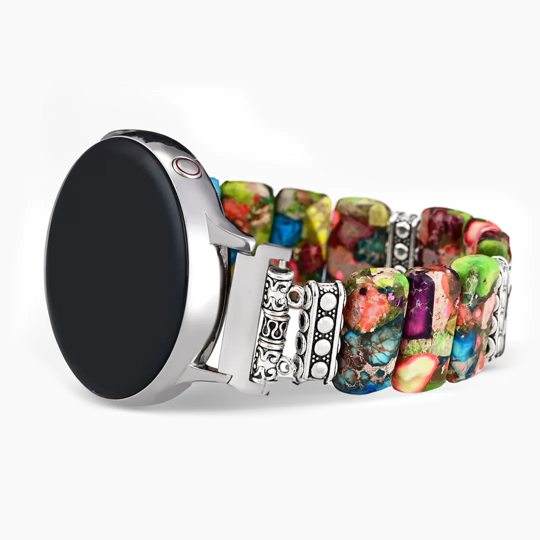 Bracelet de montre extensible Chic Flower Samsung Galaxy