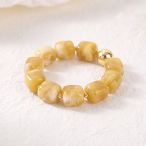 Chunkiges Armband „Sonnenhonig“