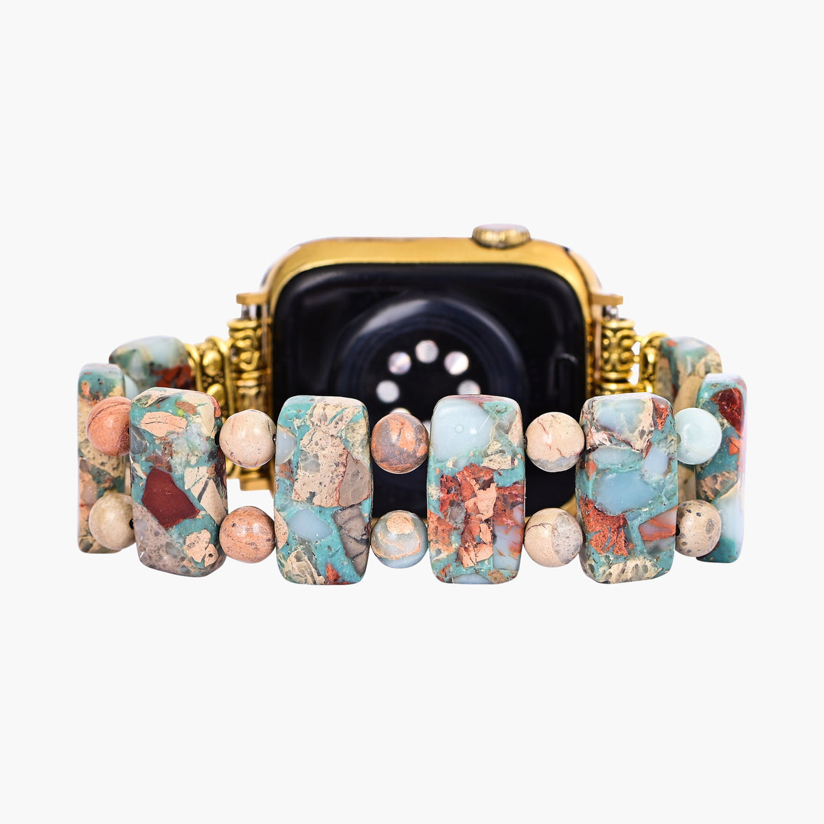 Zen Tibetaanse Stretch Apple Watch Bandje