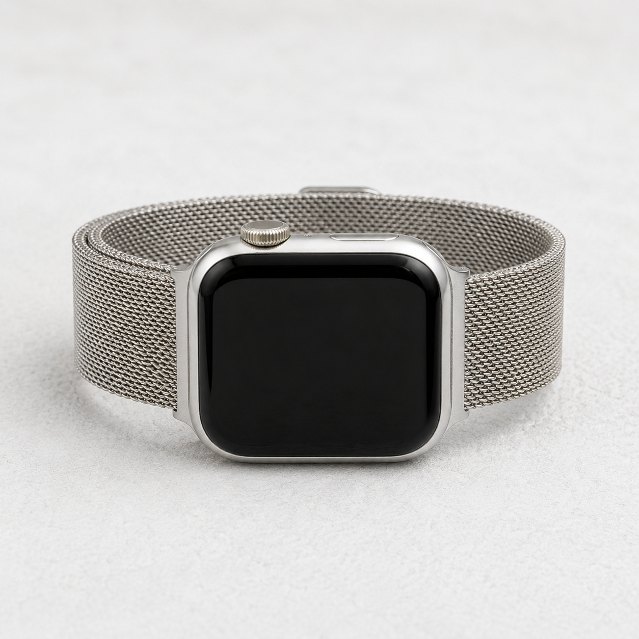 Platin Stahl Luxus Apple Watch Armband