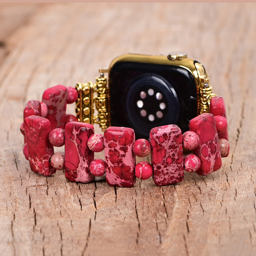 Bracelet extensible Apple Watch Éclat Céleste