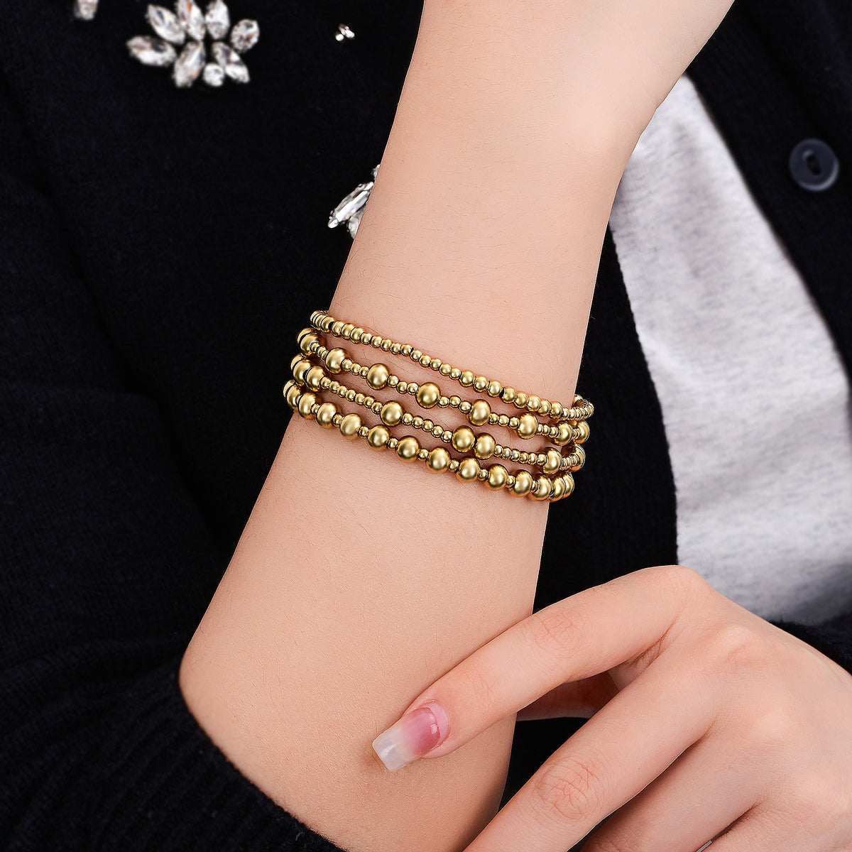 Ensemble de Bracelets Démurés en Or