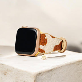 Savannah Slanke Leren Apple Watch Band