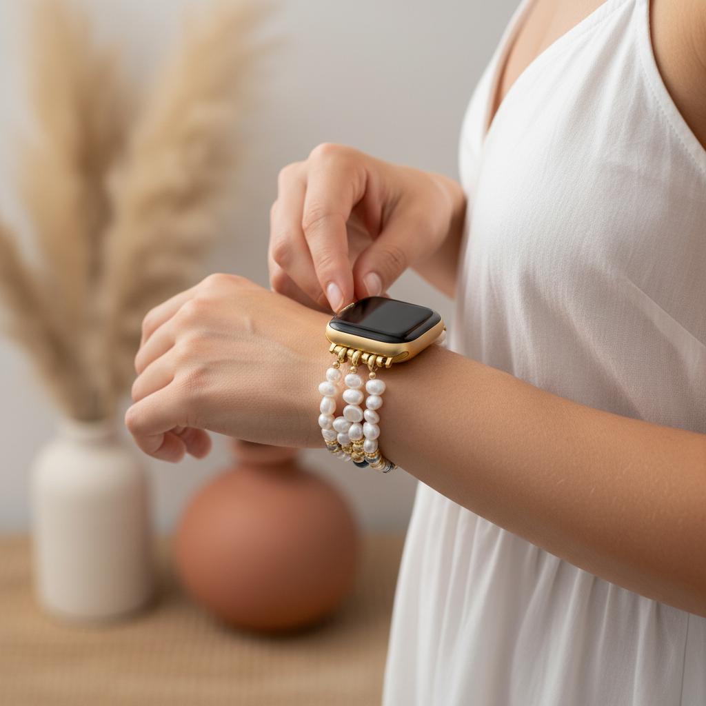 Chakra Couture Rekbare Apple Watch Band