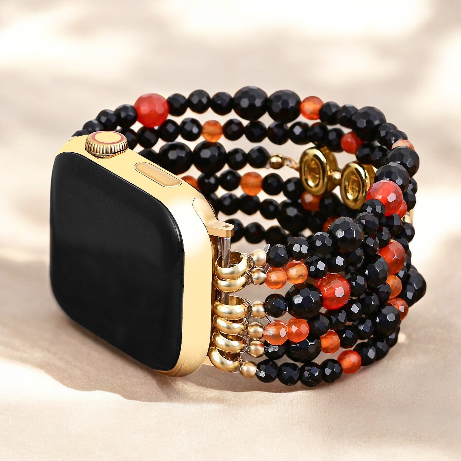 Halloween Pompoenveld Apple Watch Band