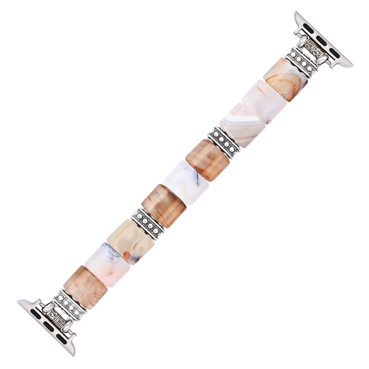 Sacred Sands Agaat Rekbare Apple Watch Band