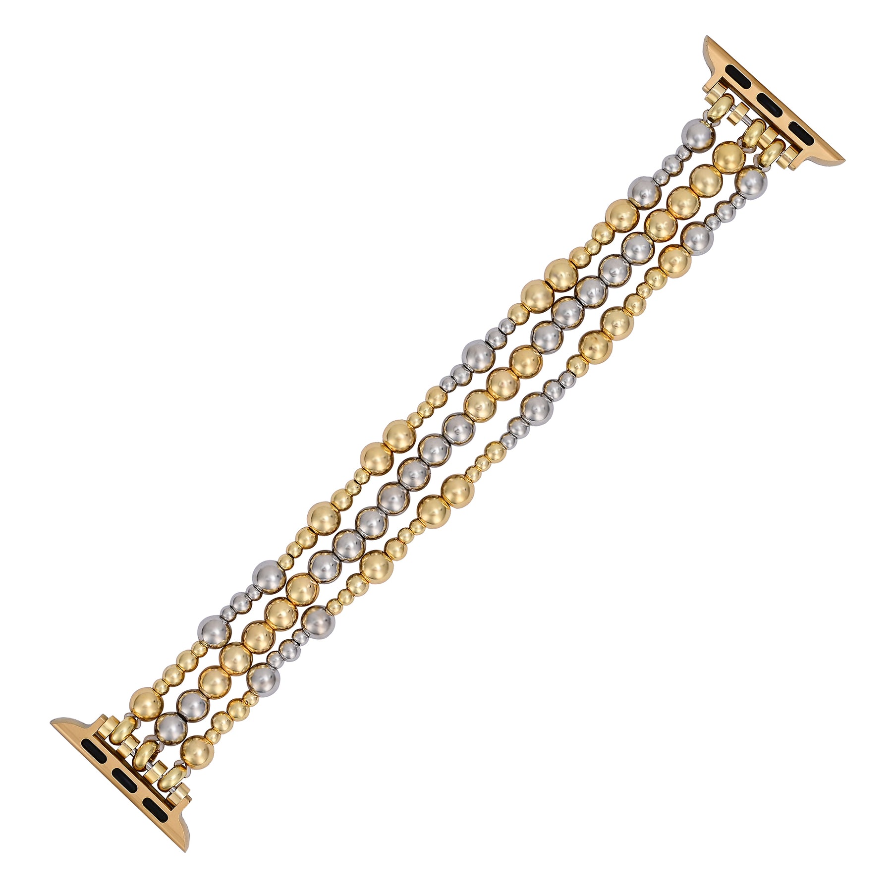 Sterling Gouden Stretch Apple Watch Bandje
