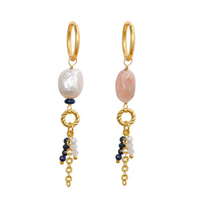 Boucles d'oreilles Soleil Pearl