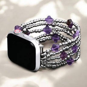 Celestial Charm Cross Stretch Apple Watch Armband