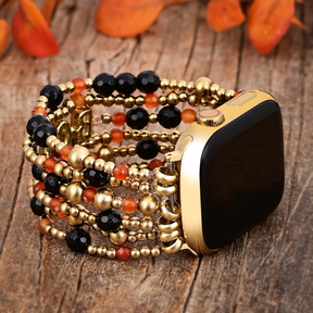 Bracelet Apple Watch à motif de lueur effrayante pour Halloween