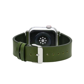 Leren Apple Watch-band voor heren