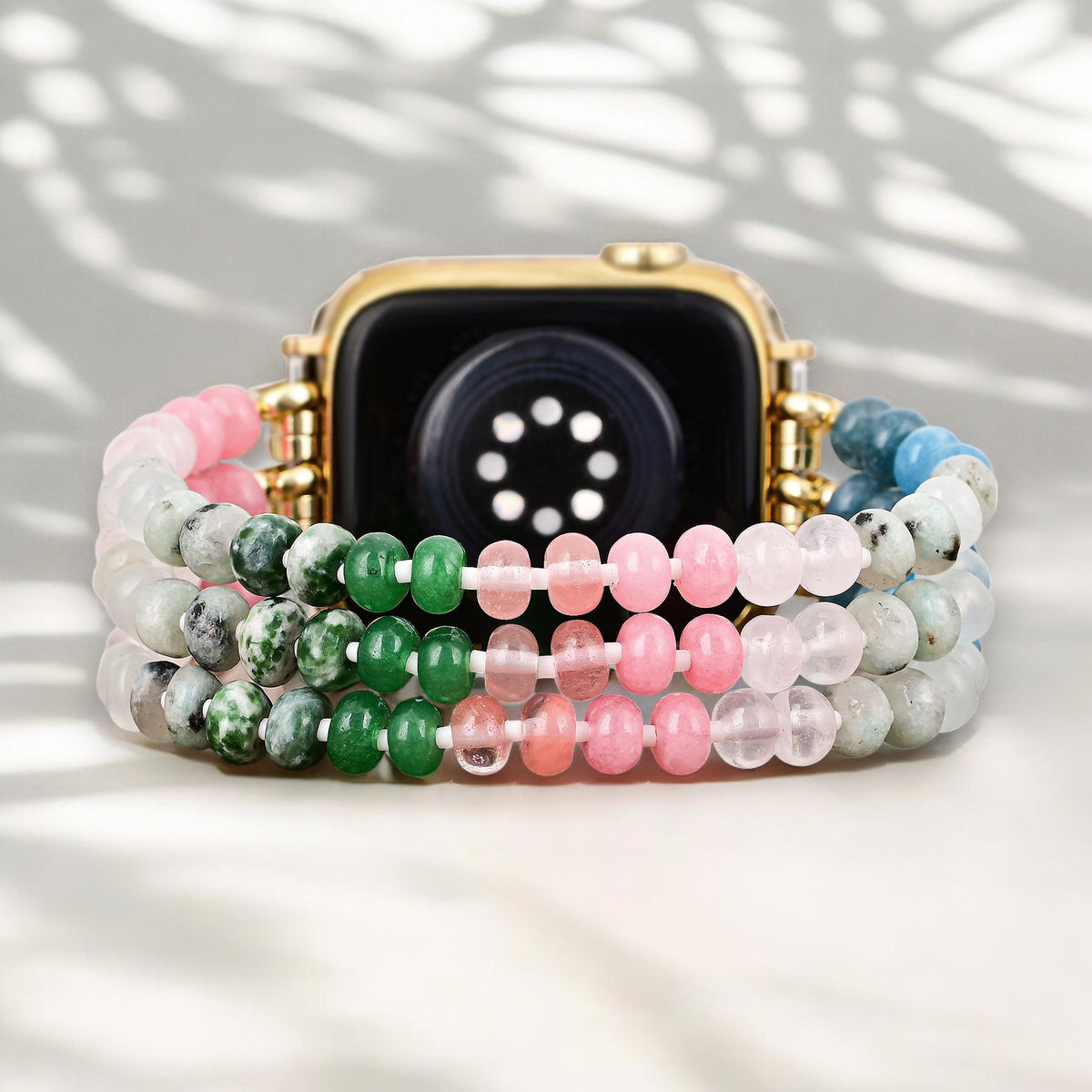 Pastel Dream Stone Stretch Apple Watch Band
