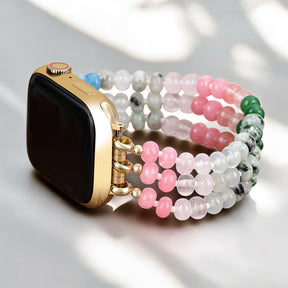 Pastel Dream Stone Stretch Apple Watch Band