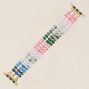 Pastel Dream Stone Stretch Apple Watch Band