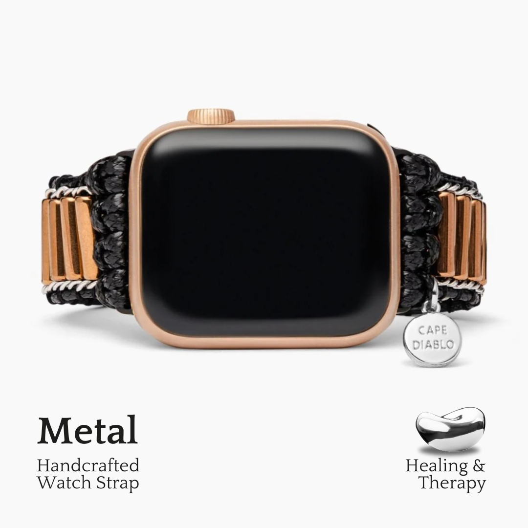Boho metallic Apple Watch-bandje