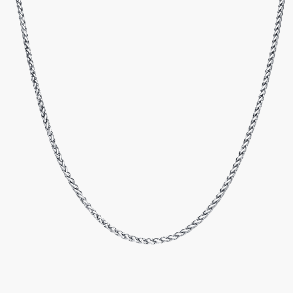 Tarwe Ketting (Zilver) 3mm