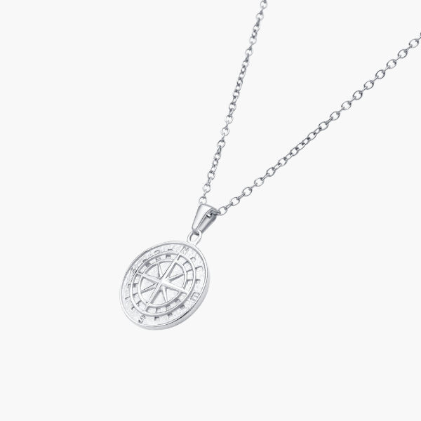 Pendentif Boussole (Argent)