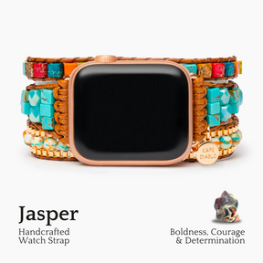 Levendige Jasper Apple Watch-band