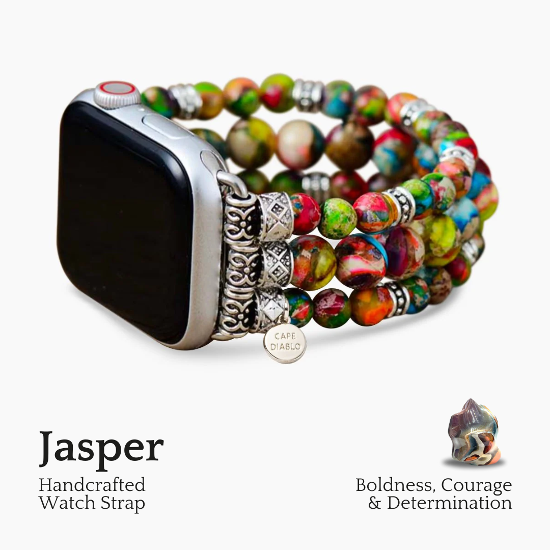 Vineyard Jasper Stretch Apple Watch-band