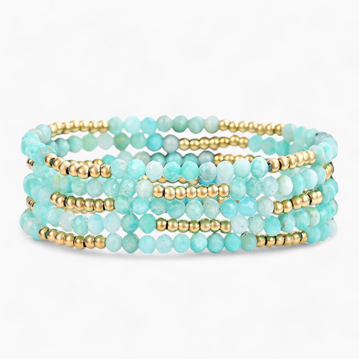 Amazoniet liefde bescherming armband