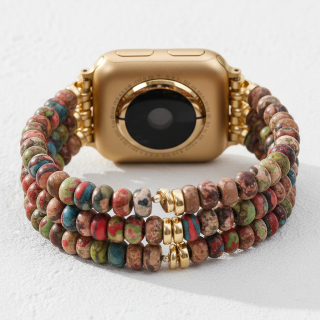 Kaleidoscoop Boheemse Rekbare Apple Watch Band