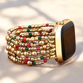 Weihnachtsgoldzauber Apple Watch Armband