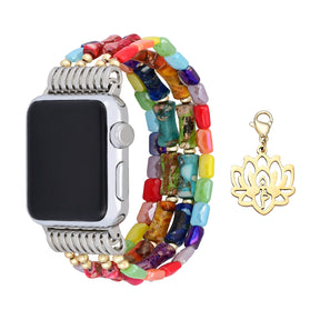 Lotus-Chakra-Stretch-Apple-Watch-Armband