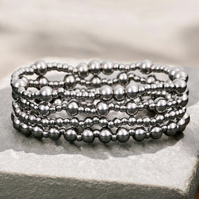 Platina Demure Armband Set