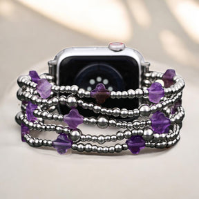Celestial Charm Cross Stretch Apple Watch Armband