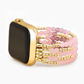 Bracelet extensible Rose Quartz Radiance Apple Watch
