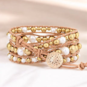 Perlen Bliss Wickelarmband