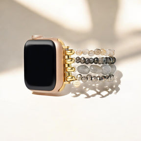 Labradoriet Agaat Fusie Apple Watch Band