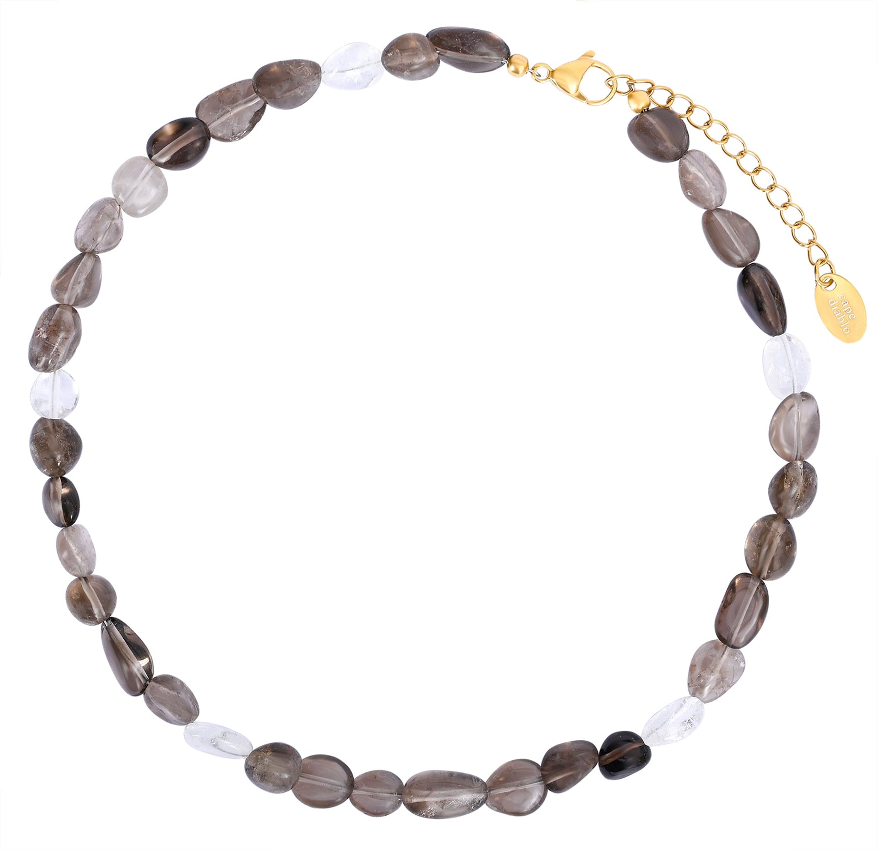 Collier Harmonie en Cristal d'Obsidienne