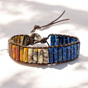 Heren Warrior Jasper Armband