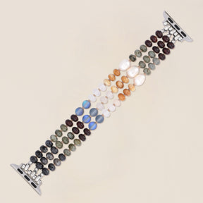 Tropische Aardesteen Stretch Apple Watch Band