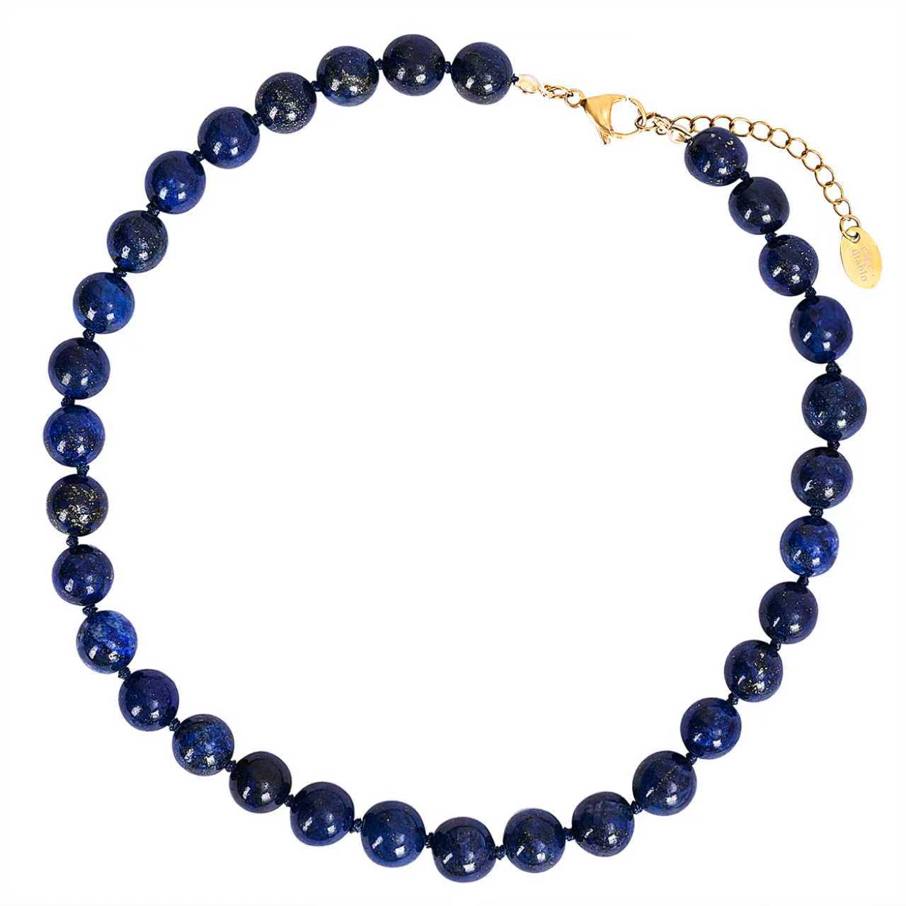 Collier ras-de-cou Lapis-lazuli de minuit