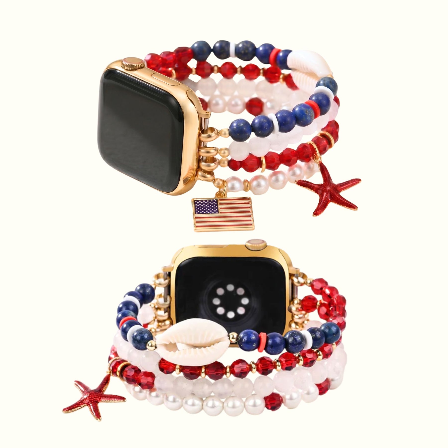 American Dream Stretch Apple Watch-bandje