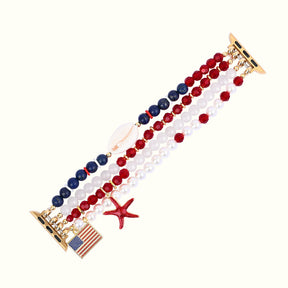 American Dream Stretch Apple Watch-bandje