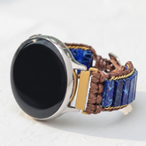 Bracelet pour Samsung Galaxy Watch en jaspe azur