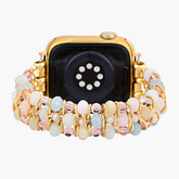 Golden Dawn Gevlochten Rekbare Apple Watch Band