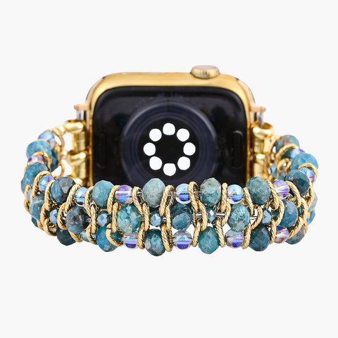 Bracelet tressé extensible Crystal Shores pour Apple Watch