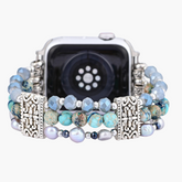Ambachtelijke Jasper Nomadische Stretch Apple Watch Band