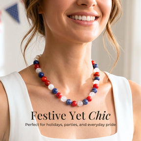 Chunky America 250 kralenketting