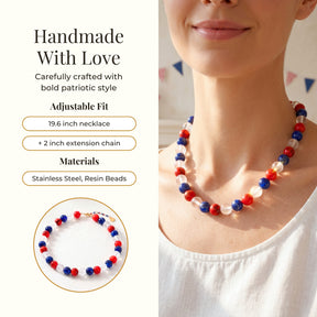Chunky America 250 kralenketting