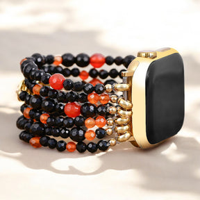 Halloween Pompoenveld Apple Watch Band