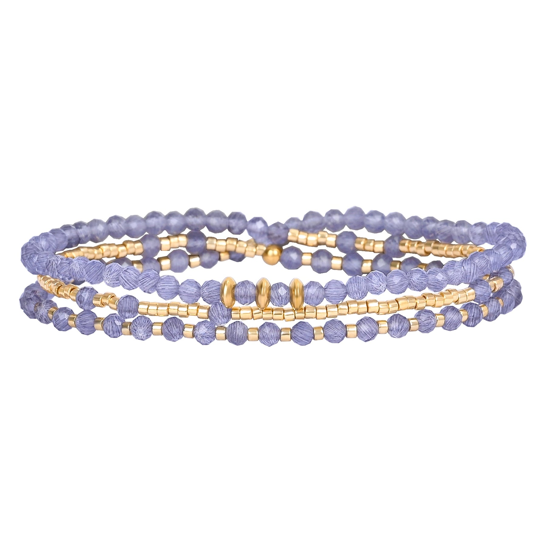 Lilac Glow Multi-Stijl Armband/Ketting