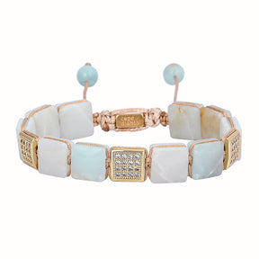 Heren Amazoniet Armband