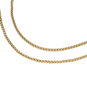 Tarweketting (goud) 3mm